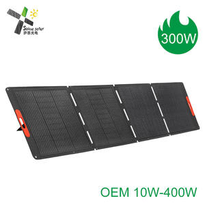 Panneaux solaires portables pliables Shine 100w 200w 300w 400W 18V 24V Panneaux photovoltaïques solaires pour la maison, le <span class=keywords><strong>balcon</strong></span>, la <span class=keywords><strong>tente</strong></span>, le toit, le camping - Product Image 1