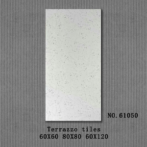 Design italien 60x60 Surface mate Carreaux de sol en céramique à motif terrazzo Antidérapant Nouveaux matériaux de construction modernes Liquidation bon marché - Product Image 6