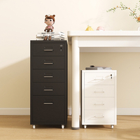 Commode à quatre tiroirs pour chambre à coucher, salon, bureau, rangement