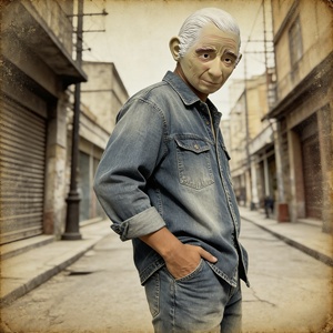 Máscara de Látex de <span class=keywords><strong>Hombre</strong></span> Mayor con Detalles Realistas, Cabello Blanco, para Halloween, Cosplay, Fiestas Temáticas, Bromas y Disfraces Divertidos - Product Image 5