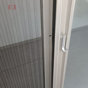 Porte coulissante en verre en aluminium AS2047 Australie NOA NAFS avec moustiquaire rétractable pour maisons - Product Image 3