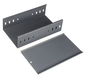 Goulotte de câblage industrielle robuste en acier inoxydable 304, résistante à la corrosion, à fond plein, pour applications électriques de construction - Product Image 6