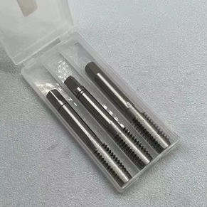 Jeu de tarauds à cannelure droite HSS DIN352, 3 pièces, pour taraudage manuel et mécanique du métal - Product Image 2