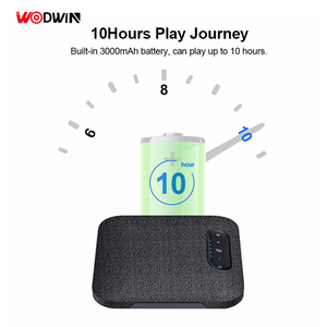 WODWIN sistema di videoconferenza senza fili vivavoce 6 matrici microfono 360 grado di voce Pick 6-8m Tracking per grandi - Product Image 5