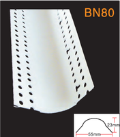 Perle d'angle pour cloison sèche Perle bullnose en PVC de haute qualité et perles d'angle pour mur