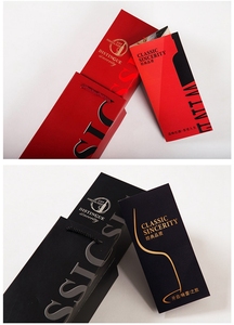 Custom Luxury Corrugated Wine Gift Paper Box UV Coating Glossy/Matt Lamination Embossing <b>Folders</b> Style Recyclable for Packaging - Product Image 5