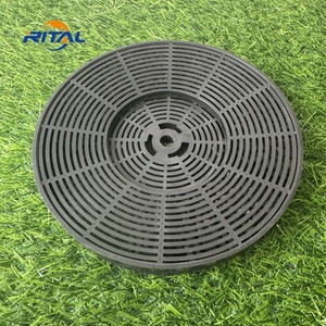 Filtro de carbón para campana extractora, control de olores y <span class=keywords><strong>grasa</strong></span> circular de carbón activado para escape de <span class=keywords><strong>cocina</strong></span> - Product Image 5