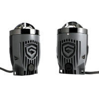 GPNE Feu antibrouillard universel 3.0inch LED Projecteur Lentille antibrouillard feux de route Lumière auxiliaire de conduite Projecteurs à LED pour voitures