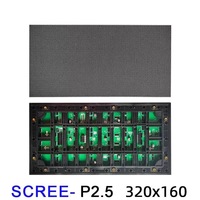 Module LED intérieur HD P2.5 SMD, 3000 cd, haute luminosité, 4K HDR10+, lisible en plein soleil, 320*160 mm, écran LED étanche