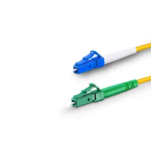 LC/UPC-LC/UPC 9/125 3m cabo de remendo de PVC/LSZH 3.0mm de modo único 1core cabo de remendo de fibra