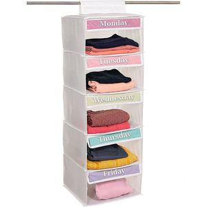 Custom Fabric Heavy Duty Hanging Storage Foldable Lightweight Easy to Carry for Living Room Bathroom Household Clothing Use - Product Image 1