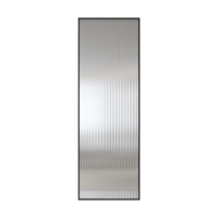 Cloison en verre semi-transparent en alliage d'aluminium et acier inoxydable pour la décoration du hall d'entrée et du salon