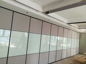 Vách ngăn kính văn phòng không có khung treo loại đường ray di chuyển vách ngăn - Product Image 6