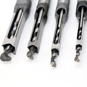 Square Auger Eyes Mortising 6 To 30 mm Chisel Hole Reaming Woodworking Tools Square Hole Drill Bit