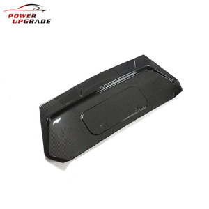 Cadre de plaque d'immatriculation du coffre arrière C8 en Fiber de carbone pour <span class=keywords><strong>Chevrolet</strong></span> <span class=keywords><strong>Corvette</strong></span> C8 2020-2021 - Product Image 3