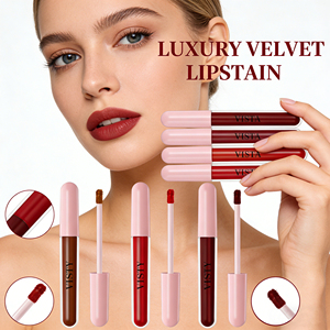 VISTY Lip Gloss Wholesale Waterproof Glitter Liquid Lipstick Glossy Moisturizing Lip Gloss New 6 Colors Long Lasting Lip Gloss