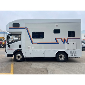 SINOTRUK HOWO Commander Camion Léger Aménagé Type C, Camping-car Familial Entièrement Équipé, Diesel 8AT 5T, pour Voyages en Voiture et Activités de Plein Air - Product Image 6