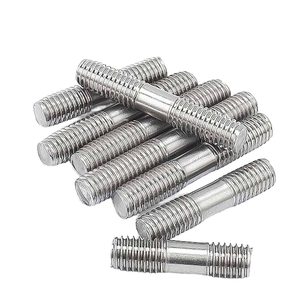 Tobo đầy đủ ren Rod <span class=keywords><strong>Stud</strong></span> Bolt din975 ASTM M5 M8 N10 thép không gỉ đôi đã kết thúc đinh tán nhà máy Nguồn cung cấp - Product Image 1