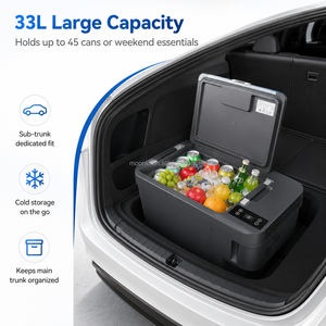 33L Sub Trunk Refrigerator for Model Y 2020-2026 Smart Car <b>Fridge</b> with App Control - Product Image 4