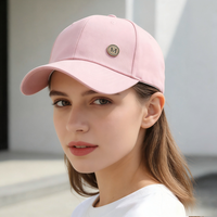 Gorras de Béisbol Personalizadas al por Mayor de Alta Calidad, 100% Algodón, 6 Paneles, Visera Curva, Ajustables, con Logotipo de Goma PVC, para Hombre y Mujer