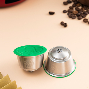 Paniers filtrants réutilisables en acier inoxydable pour Nescafé pour les dosettes de café rechargeables Genius s Plus, cadeau d'affaires - Product Image 3