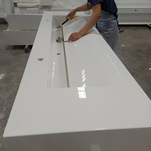 Goldtop Stone's ODM/OEM Volakas White <b>Marble</b> Slabs Polished Finish Modern Waterproof for Kitchen Countertops Hotel Flooring Wall - Product Image 6