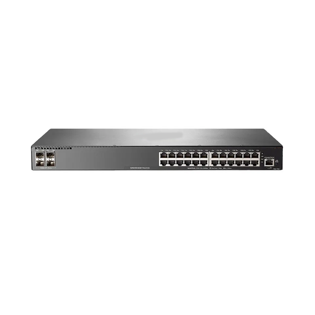 JL253A 24G 4SFP+ Managed Network Switch Layer 3 Static Routing Stackable Enterprise Office Switch