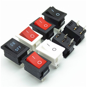 สวิตช์โยกแบบมินิ KCD1 250V 6A,10A 15*20 2 ขา SPST เปิด-ปิด ขนาด 15*20 แบบกดและปล่อย - Product Image 4