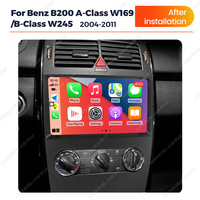 MEKEDE pemutar Radio Audio mobil, pemutar Radio Audio mobil Android Auto navigasi GPS 8core DSP untuk Benz B200 a-class W169 b-class W245 2004-2011