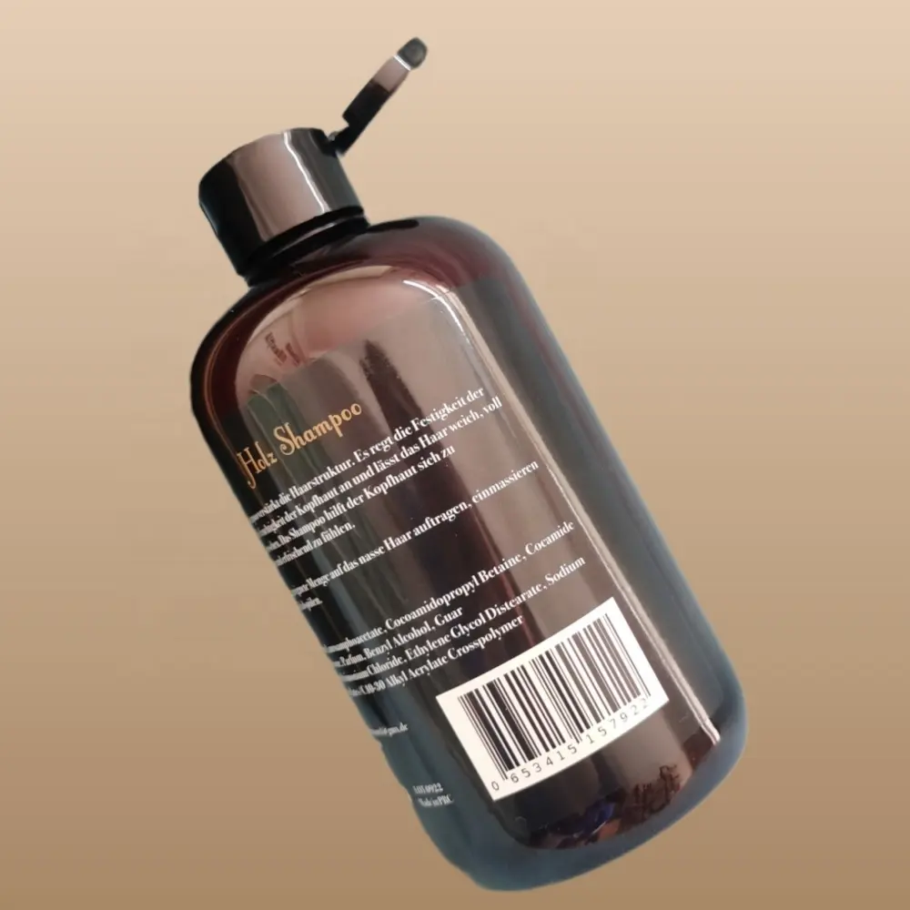 Produzione di etichette private olio di menta piperita rosmarino aloe vera shampoo e balsamo