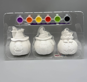 Kit lukisan DIY plester keramik kustom grosir untuk anak-anak untuk perlengkapan kerajinan tangan & kreativitas - Product Image 3