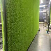 Kunden spezifische Landschafts gestaltung Gras Kunstrasen Kunstrasen Teppich Modulare Pumpens chienen Landschaft Garten Kunstrasen