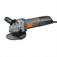 Meuleuse d'angle industrielle professionnelle OEM RUTE 100 mm, 1230 W, haute puissance, 11000 tr/min, outil de meulage électrique, régulation de vitesse en option