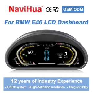 Navihua New Design <b>Car</b> Digital Cluster Auto <b>Speedometer</b> Linux System LCD Dashboard Carplay Panel <b>for</b> BMW 3 Series E46 1999-2004 - Product Image 1