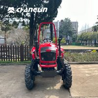 Multifunzione 4x4 ruote 4WD 25hp 40hp 50hp 70hp 90hp 130hp trattore frontale trattore Farm Garden con parti opzionali