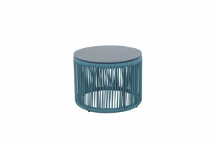Mesa auxiliar redonda para café con <span class=keywords><strong>cuerda</strong></span> tejida, muebles de exterior modernos para <span class=keywords><strong>restaurante</strong></span> y hotel - Product Image 4