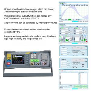 Générateur de signal FY8300S 20 MHz/40 MHz/60 MHz, source de signal, compteur de fréquence, générateur de signal DDS à forme d'onde arbitraire, générateur de signal à trois canaux - Product Image 4