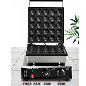 เครื่องทำแพน<span class=keywords><strong>เค้ก</strong></span>ขนาดเล็กแบบพาณิชย์ ชุด 25 ชิ้น ใช้ไฟฟ้า กำลังไฟ 1750 วัตต์ แผ่นความร้อนคู่ <span class=keywords><strong>ทำ</strong></span>มัฟฟิน วาฟเฟิล หลายฟังก์ชั่น ไม่ติดกระทะ - Product Image 3