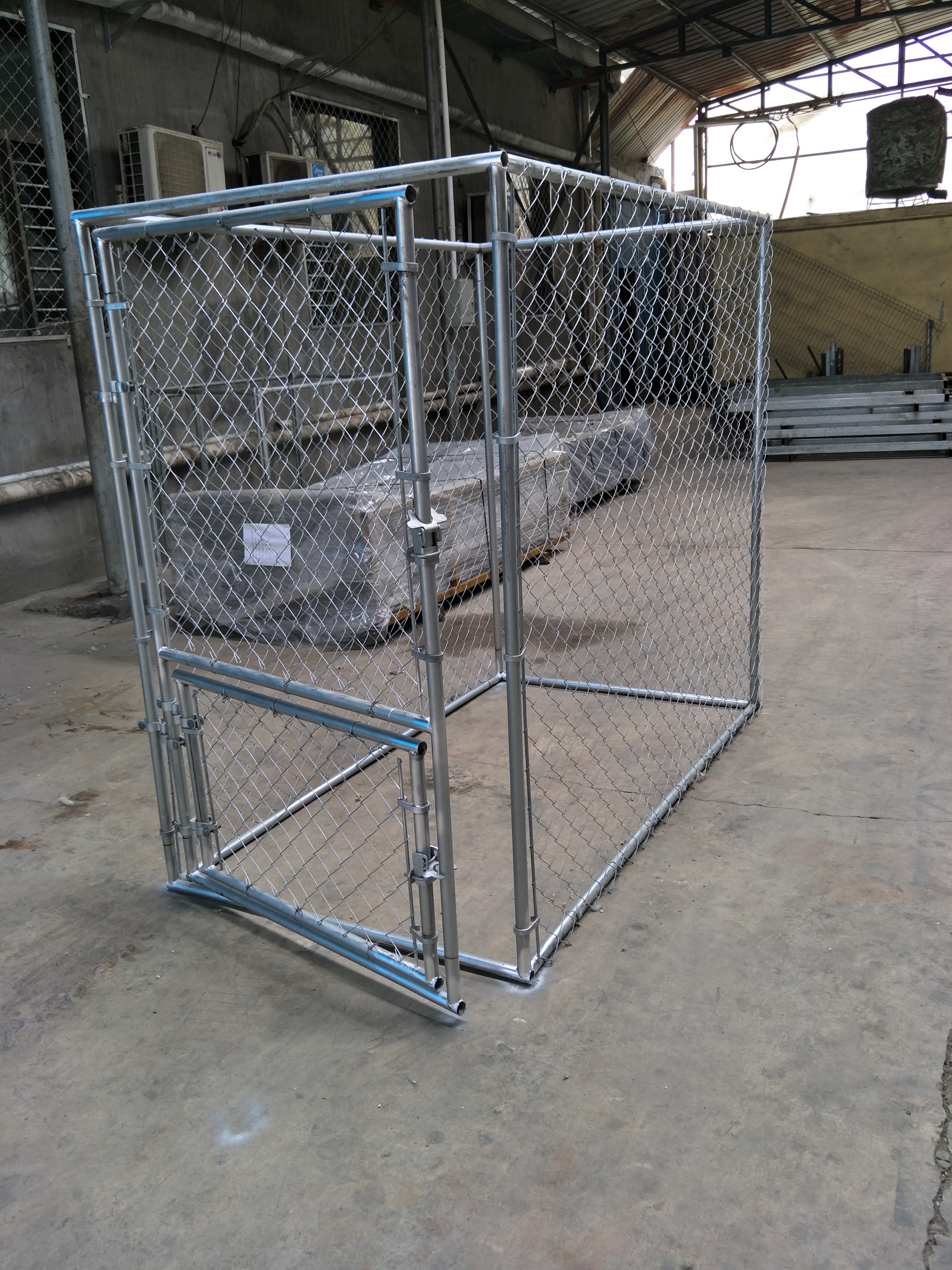 Outdoor Dog Cage Dog House Chain Link Fence Panels For Dog Kennels Kennel  Tops, Reno, Carson