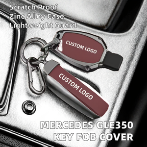 Vente flash - Étui pour clé de voiture Upauto Mercedes-Benz GLE350 2016 - Réversible - Résistant aux rayures - Pliable - Léger - Alliage de zinc - Product Image 2