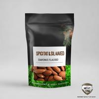 Galleta de Mantequilla Danesa Sin OMG, Laminado Brillante, Bolsa con Cierre Hermético de Alta Barrera para Golosinas, 5oz, No Tóxica, Bolsa Vertical