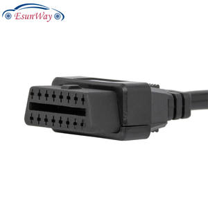 Herramienta de diagnóstico OBD2 de 8 pines para VOLVO, Cable de 16 pines para Volvo, 8 pines, conectores adaptadores OBD de alta resistencia, escáner OBD <span class=keywords><strong>2</strong></span> OBDII - Product Image 4