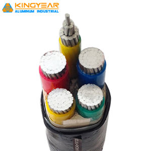 Cable de alimentación eléctrica YJV/YJLV de 0,6/1kV del fabricante 4*25mm2 aislamiento de PVC/XLPE con conductor de cobre para construcción - Product Image 1