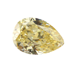 Pierres CZ 5A, facettées en bas, de forme <span class=keywords><strong>poire</strong></span>, de couleur <span class=keywords><strong>jaune</strong></span>, zircone cubique, prix au carat, de Provence Gems - Product Image 1