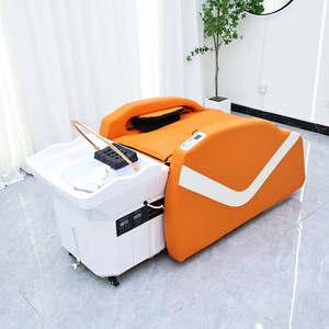 Lit <span class=keywords><strong>de</strong></span> lavage électrique portable avec circulation d'eau thermostatique et vapeur, certifié CE pour salon - Product Image 6