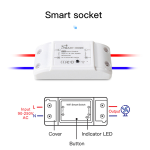 Tuya Smart DIY 10A Módulo de relé com interruptor de interruptor WiFi Suporta Smart Life App Controle Remoto Relé de voz temporizador - Product Image 6