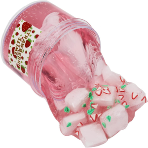 Kit de Slime Crujiente de Fresa JITENG, Slime Rosa con Destellos, Juguete Antiestrés para Regalos de Cumpleaños y Recuerdos de Fiesta - Product Image 6