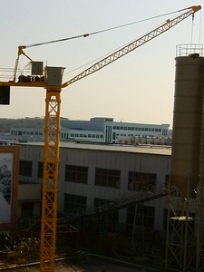 10t QTD125-HS5020D luffing cẩu tháp xây dựng cần cẩu xây dựng cần cẩu tháp - Product Image 3