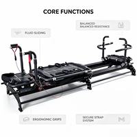Disetujui CE untuk Mesin Pilates Super Model Studio, Aksesoris Lengkap, Video Instalasi untuk Perakitan Mudah, Bahan Aluminium Alloy