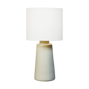 Lampe de table moderne en céramique blanche double gourde avec base dorée |   Éclairage Classique et Élégant pour Chambre d'Hôtel et Bureau - Product Image 5